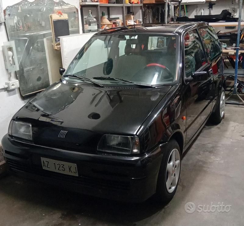 Nero Usata 1998 Fiat Cinquecento Due volumi | 5900 € (Molto cara) - Immagine 1/4