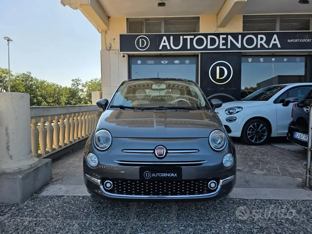Usata Fiat 500 Lounge 69 CV (50 kW) 2017 Grigio Berlina