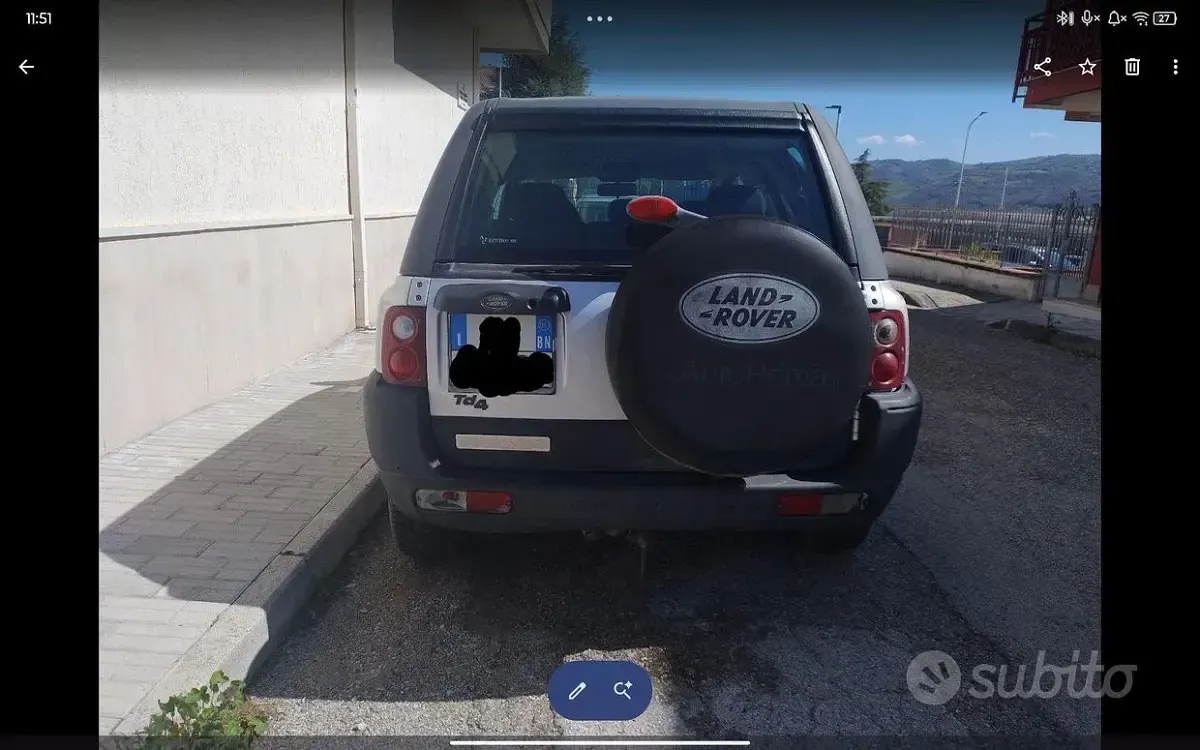 Usata Land Rover Freelander 111 CV (81 kW) 2004 Grigio SUV