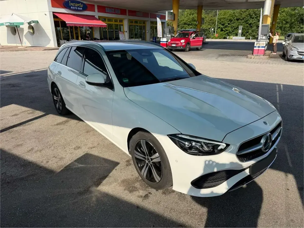 Usata Mercedes C220 200 CV (147 kW) 2022 Bianco Station wagon