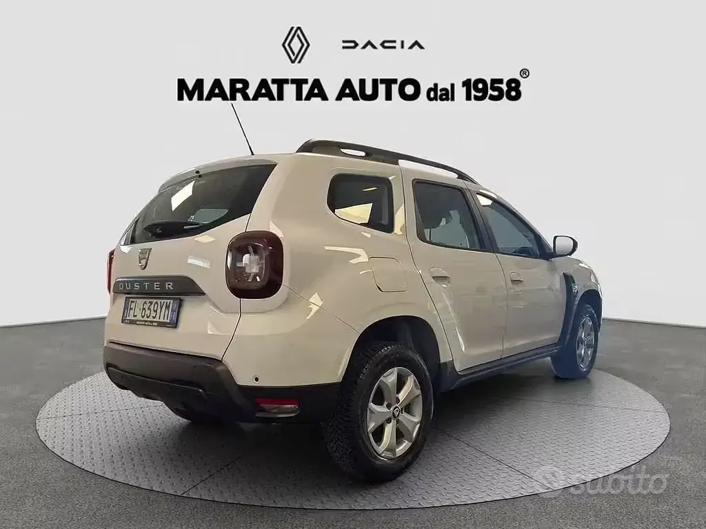 Usata Dacia Duster Comfort 109 CV (80 kW) 2018 Bianco SUV