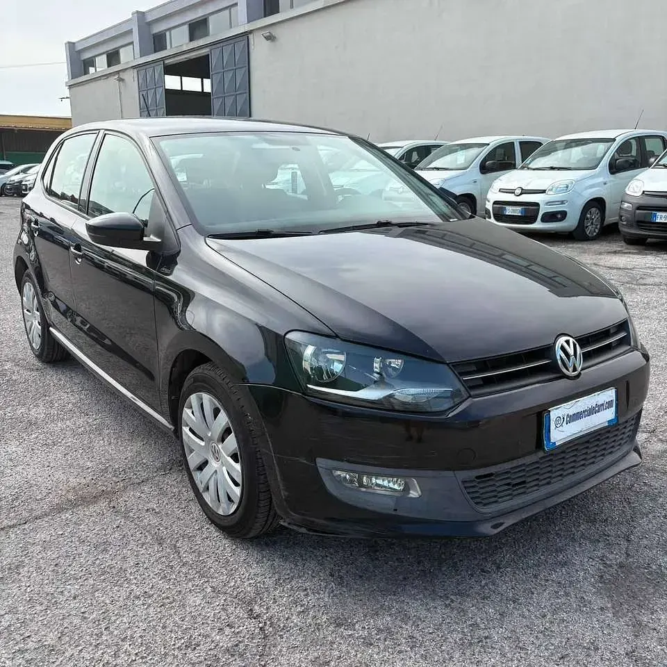 Usata VW Polo 75 CV (55 kW) 2009 Nero Utilitaria
