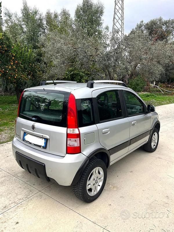Usata Fiat Panda 4x4 Climbing 69 CV (50 kW) 2010 Grigio Utilitaria