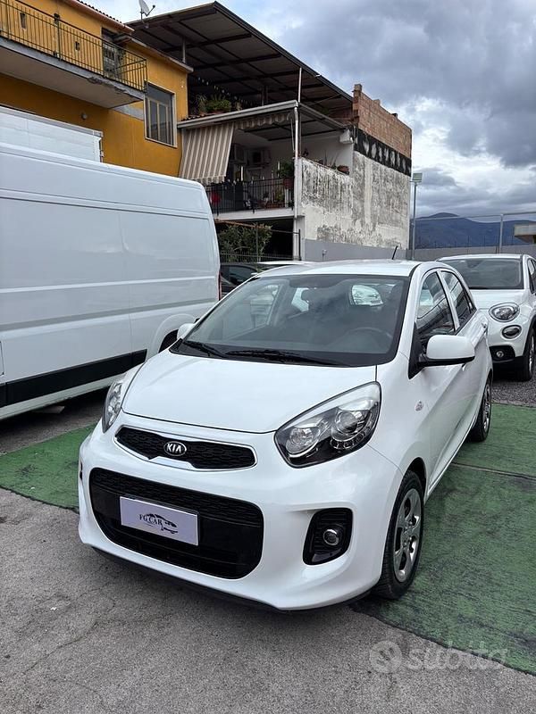 Usata Kia Picanto 66 CV (48 kW) 2015 Bianco Utilitaria