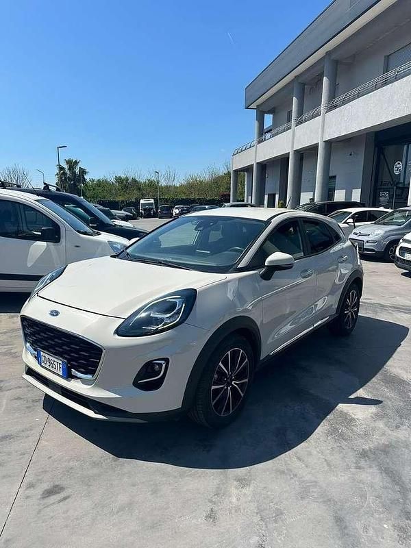 Usata Ford Puma Titanium S 125 CV (91 kW) 2020 Bianco SUV