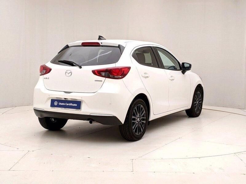 Usata Mazda 2 Exclusive 90 CV (66 kW) 2022 Bianco Berlina