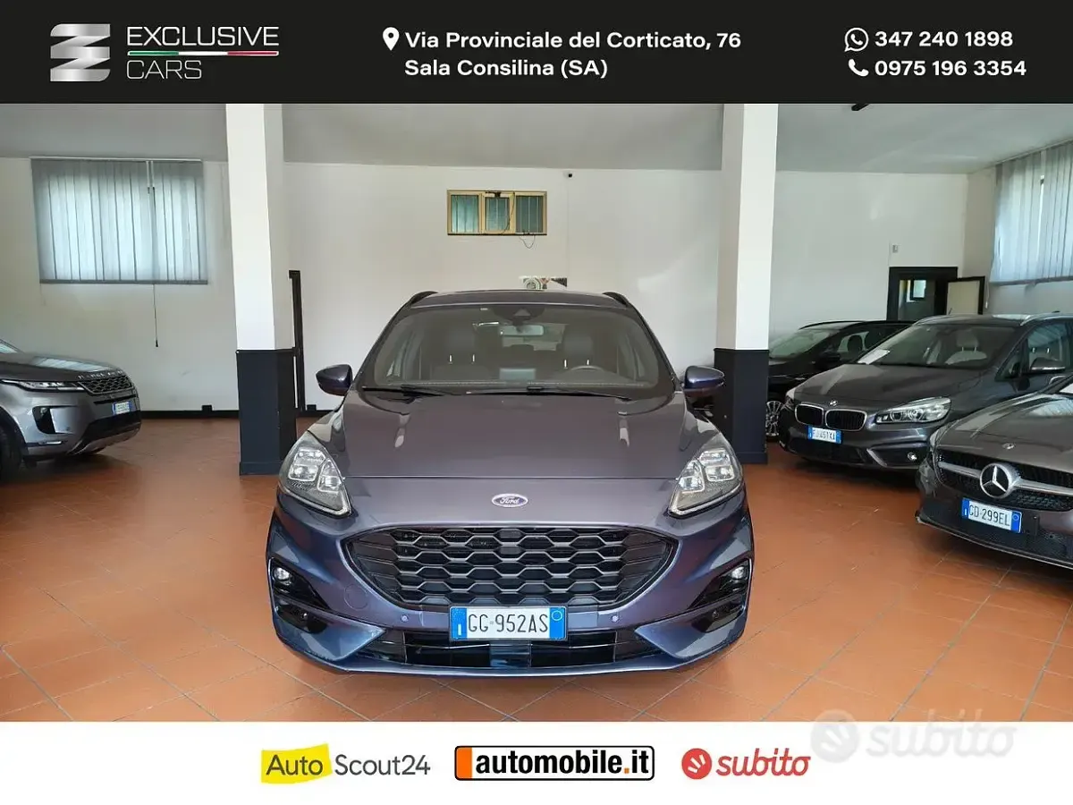 Usata Ford Kuga ST-Line X 150 CV (110 kW) 2021 Blu/azzurro SUV