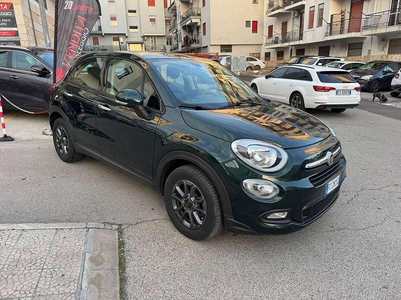 Usata Fiat 500X Lounge 95 CV (69 kW) 2017 Verde SUV
