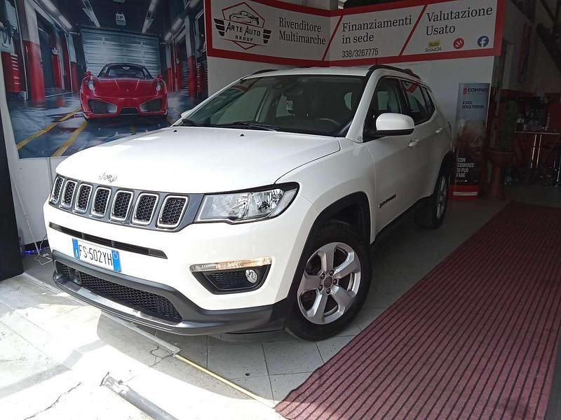 Usata Jeep Compass Limited 140 CV (102 kW) 2018 Bianco SUV