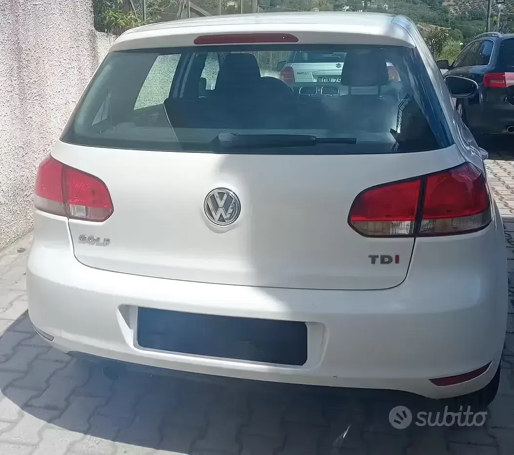 Brugt VW Golf VII Comfortline 105 HK (77 kW) 2012 Hvid Sedan