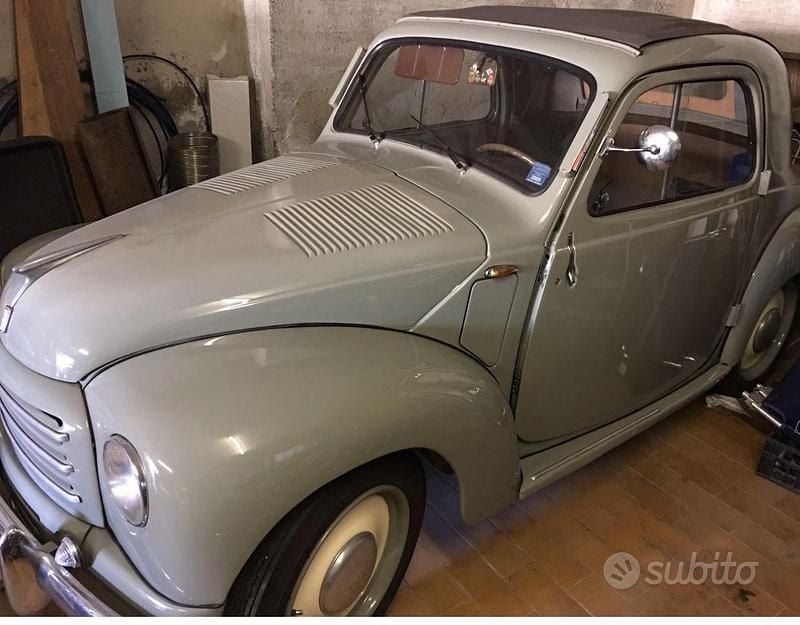Usata Fiat Topolino 1950 Verde Utilitaria