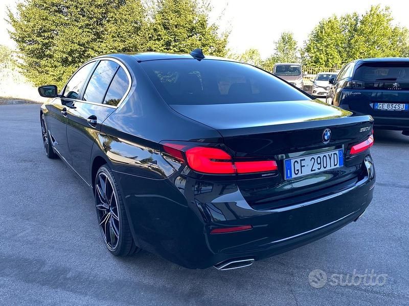 Usata BMW 520 190 CV (139 kW) 2021 Nero Berlina