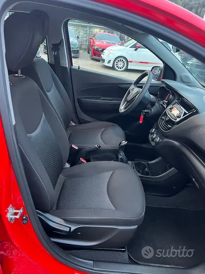 Usata Opel Karl 75 CV (55 kW) 2015 Rosso Utilitaria
