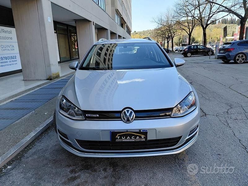 Usata VW Golf VII Business 110 CV (80 kW) 2016 Bianco Station wagon