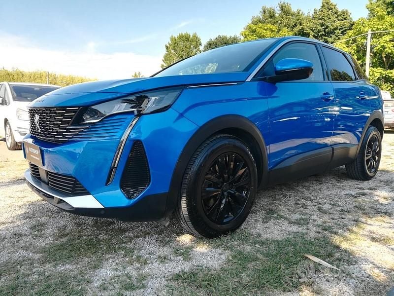 Usata Peugeot 3008 GT-line 132 CV (97 kW) 2021 Blu/azzurro(met.) Station wagon