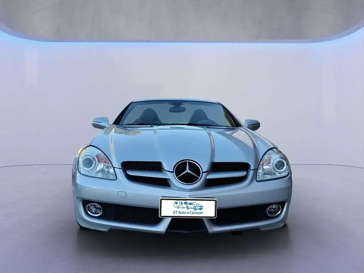 Usata Mercedes SLK200 184 CV (135 kW) 2008 Argento Cabrio