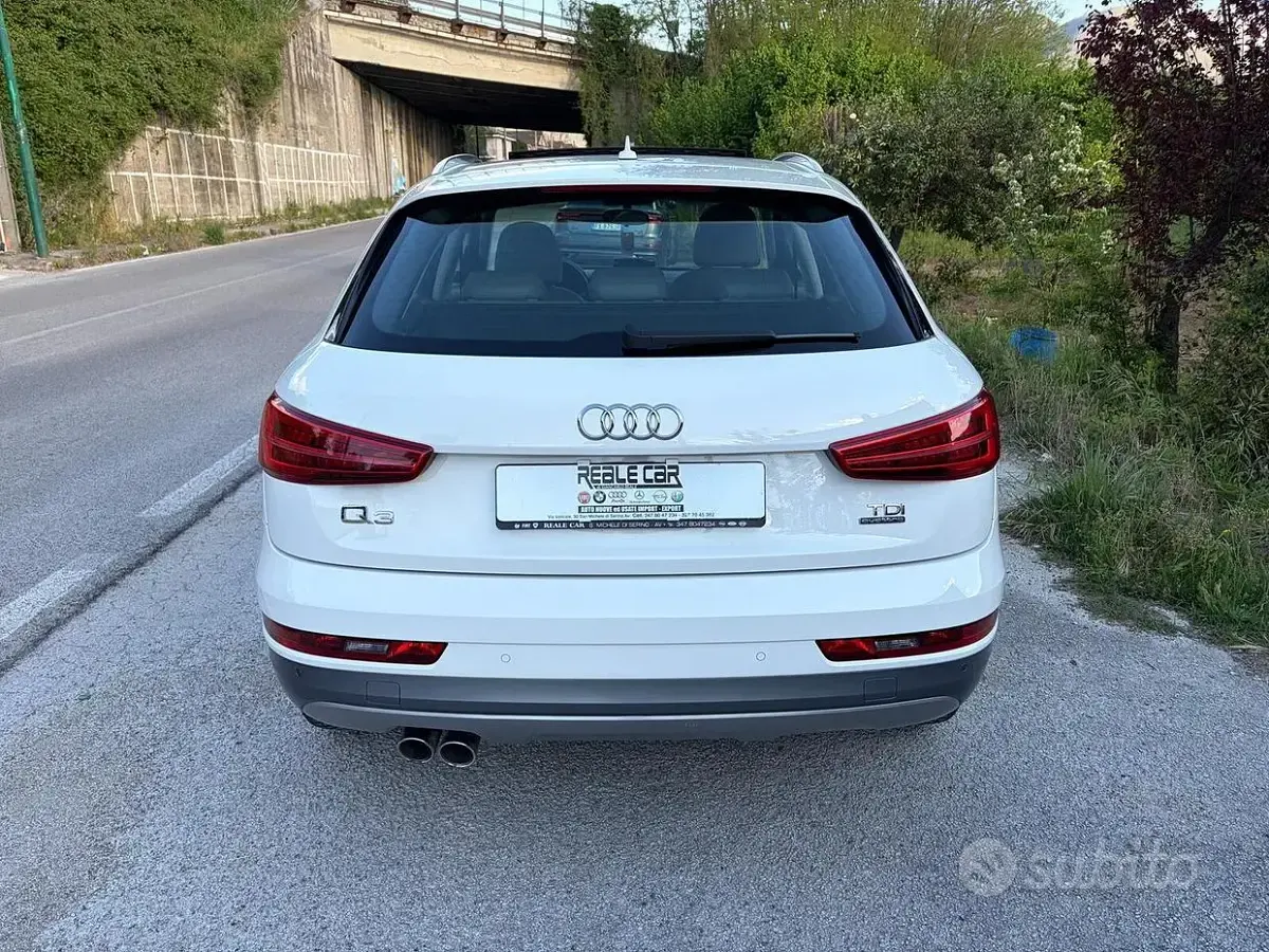 Usata Audi Q3 Design 150 CV (110 kW) 2015 Bianco SUV