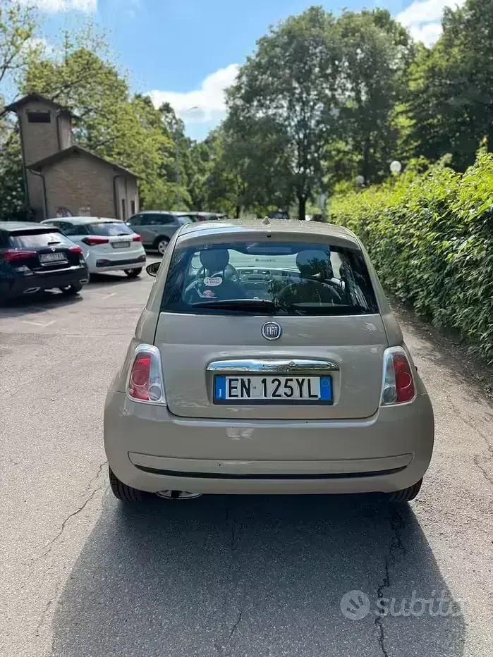 Usata Fiat 500 69 CV (50 kW) 2012 Marrone Berlina