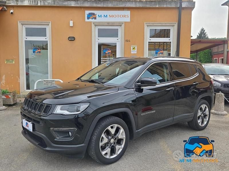 Usata Jeep Compass Limited 120 CV (88 kW) 2017 Nero SUV