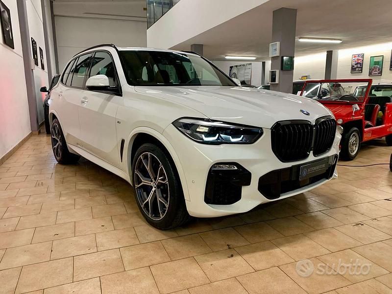 Usata BMW X5 M Sport 286 CV (210 kW) 2021 Bianco SUV
