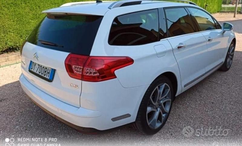 Usata Citroën C5 Exclusive 140 CV (102 kW) 2009 Bianco Station wagon