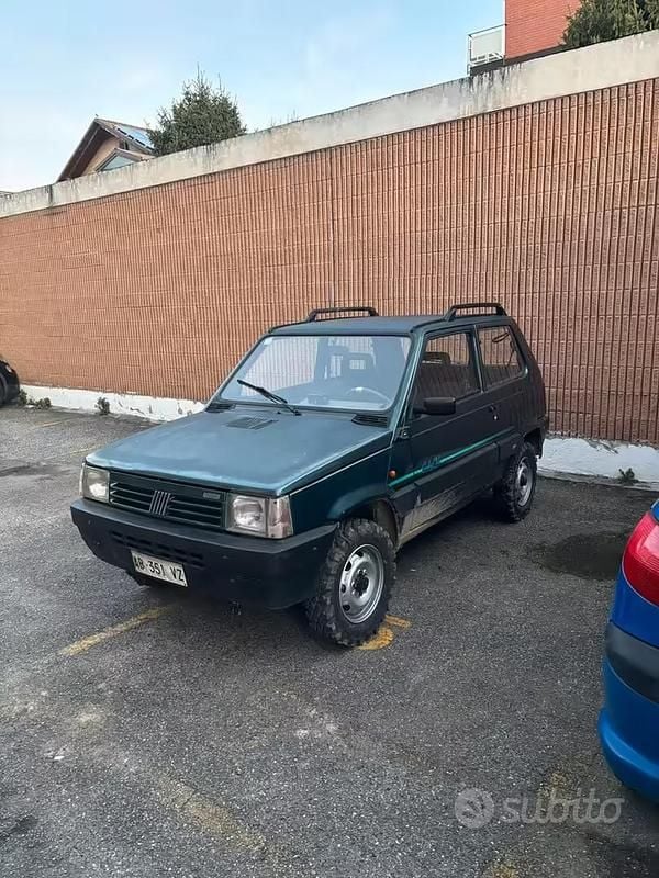 Usata Fiat Panda 4x4 1994 Verde Utilitaria