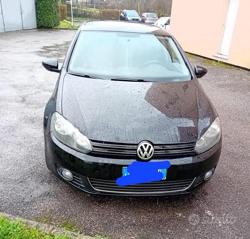 Usata VW Golf VI Comfortline 140 CV (102 kW) 2009 Nero Utilitaria