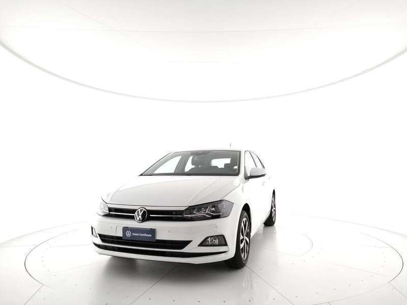 Pure white Usata 2021 VW Polo Highline Tre volumi | 16.200 € (Buon prezzo) - Immagine 1/4