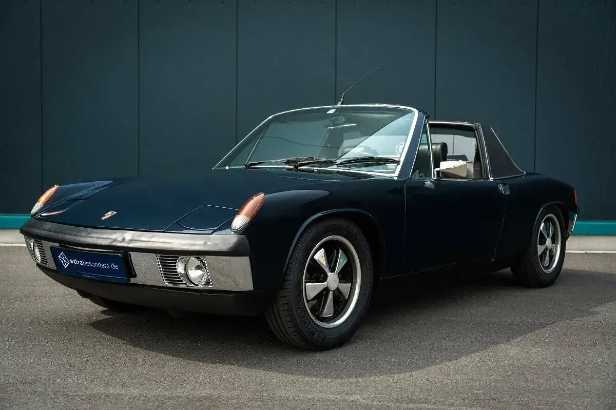 Usata Porsche 914-6 110 CV (80 kW) 1970 Blu Cabrio