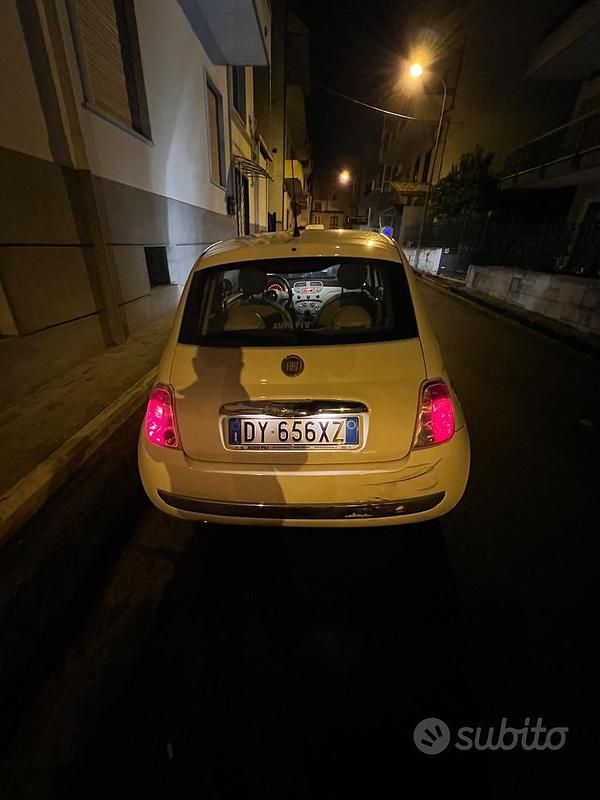 Usata Fiat 500 Lounge 69 CV (50 kW) 2009 Utilitaria