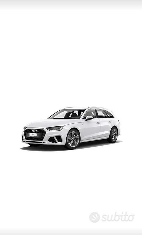 Usata Audi A4 S-Line 190 CV (139 kW) 2020 Bianco Berlina