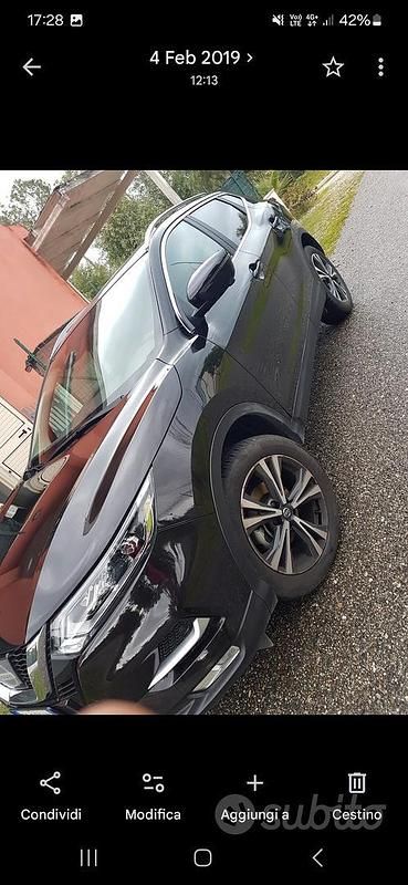 Usata Nissan Qashqai 115 CV (84 kW) 2018 Nero SUV