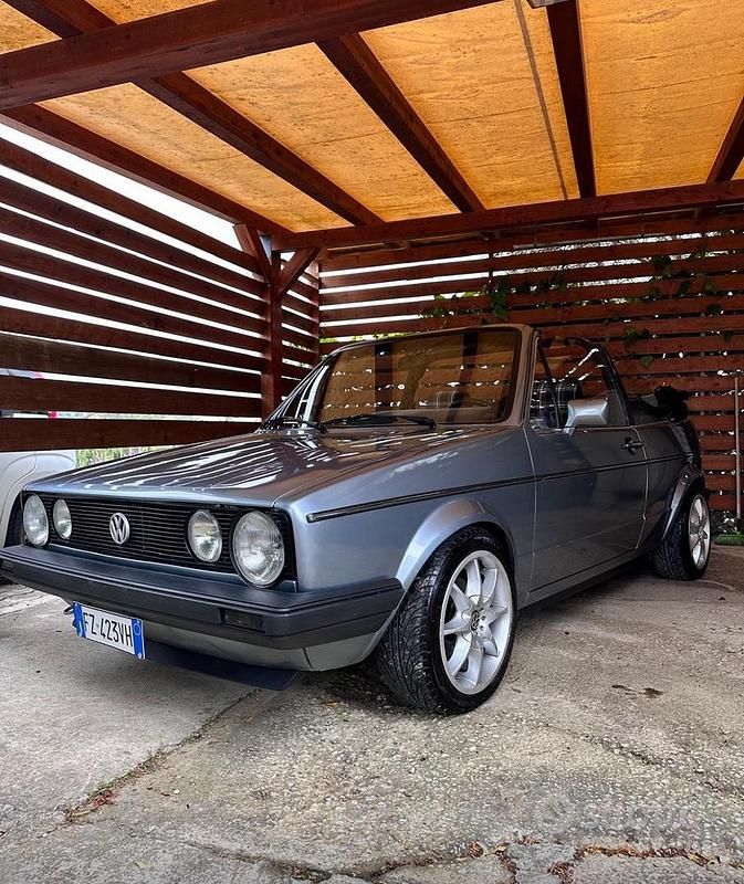 Usata VW Golf Cabriolet 69 CV (50 kW) 1983 Grigio Cabrio