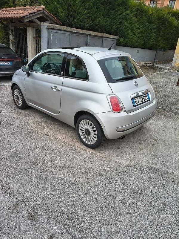 Usata Fiat 500 95 CV (69 kW) 2011 Grigio Utilitaria