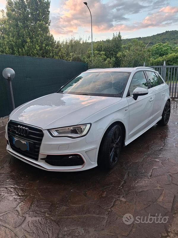 Usata Audi A3 150 CV (110 kW) 2014 Bianco Utilitaria