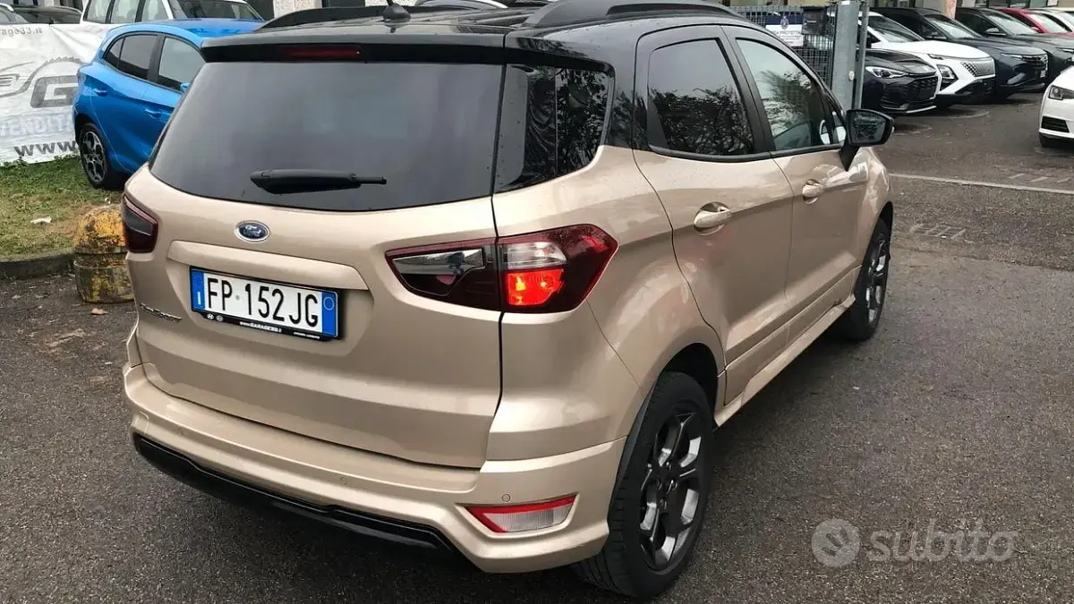 Usata Ford Ecosport ST-Line 100 CV (73 kW) 2018 Marrone SUV