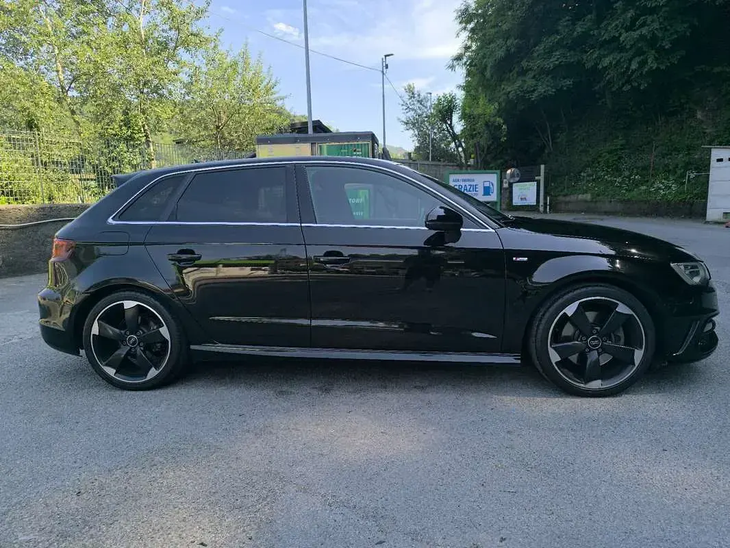 Usata Audi A3 Ambition 184 CV (135 kW) 2016 Nero Berlina