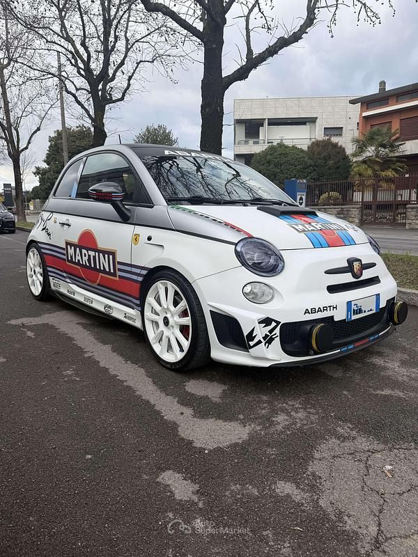 Usata Abarth 595 Custom 135 CV (99 kW) 2015 Full wrapped martini Utilitaria