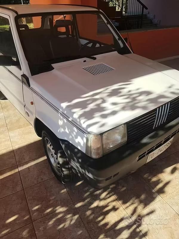 Usata Fiat Panda 1990 Bianco Utilitaria