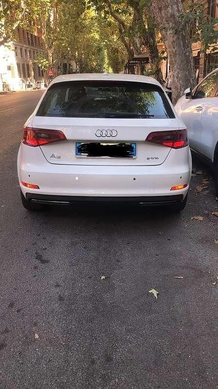 Usata Audi A3 Ambition 110 CV (80 kW) 2014 Bianco Berlina