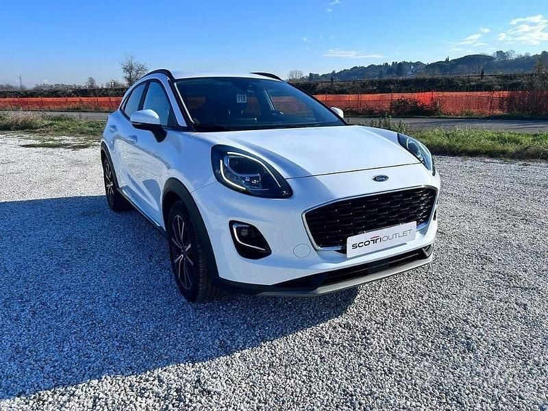 Usata Ford Puma Titanium S 120 CV (88 kW) 2020 Bianco SUV