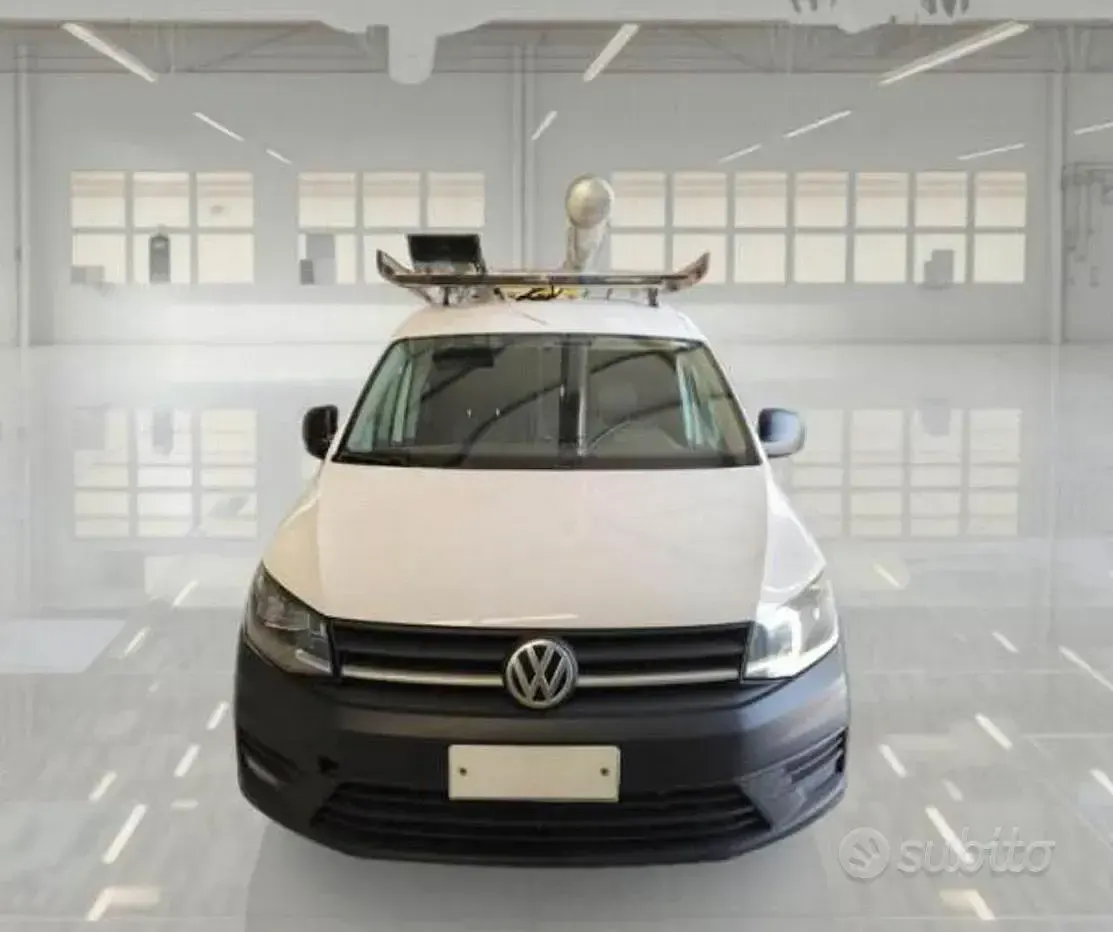 Usata VW Caddy 122 CV (89 kW) 2018 Bianco Monovolume