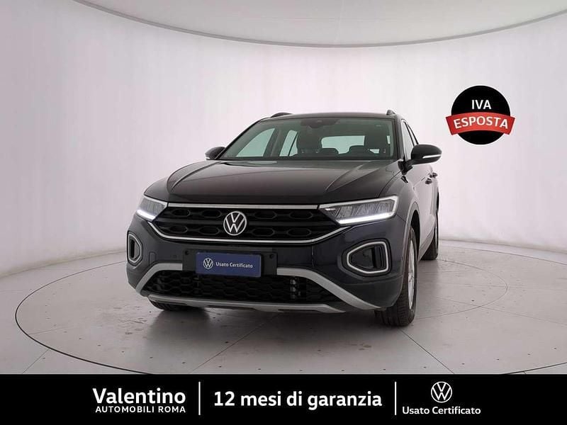 Usata VW T-Roc Life 116 CV (85 kW) 2024 Nero SUV