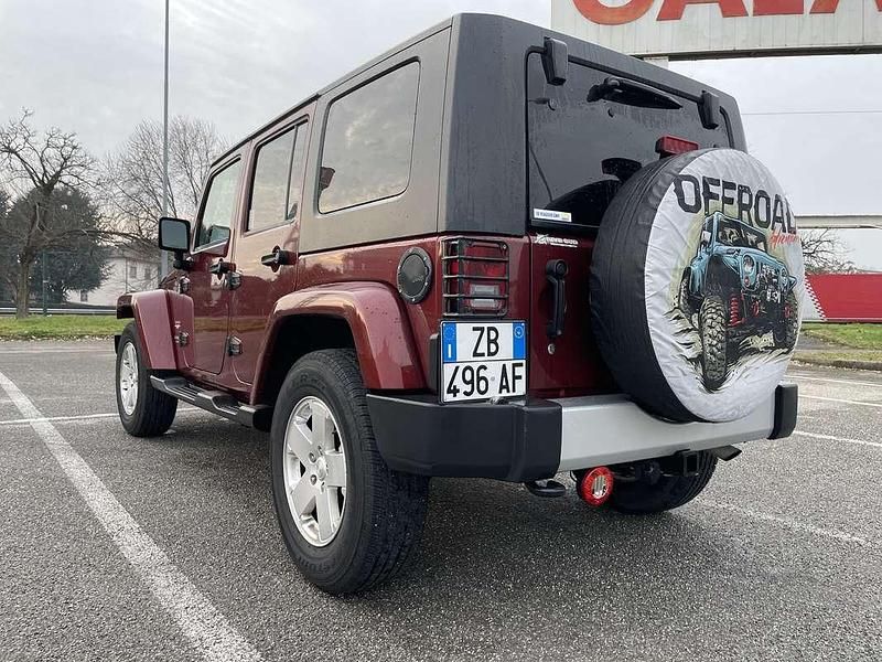 Usata Jeep Wrangler 200 CV (147 kW) 2010 Rosso SUV