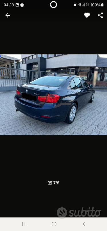 Usato 2014 BMW 316 2.0 Diesel 116 CV (13.000 €)