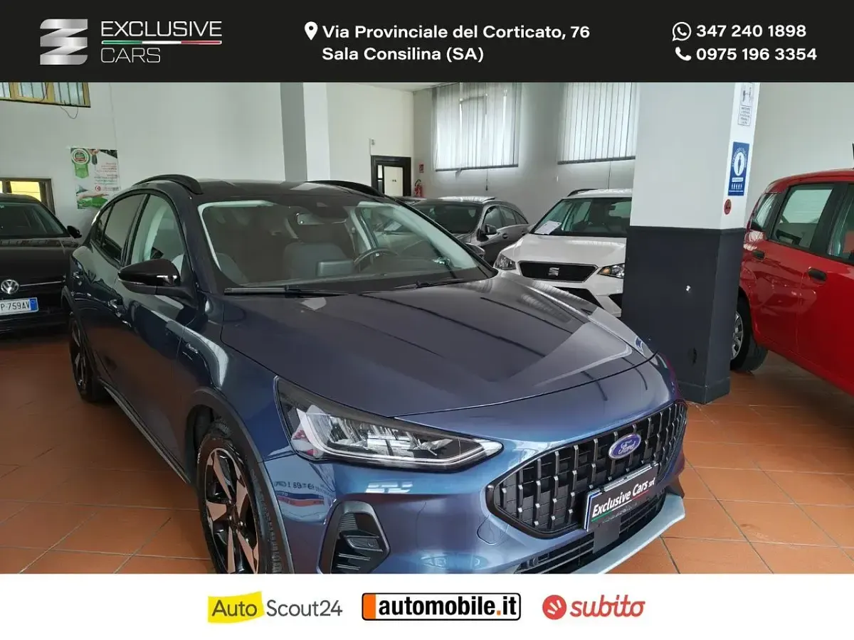 Usata Ford Focus 125 CV (91 kW) 2023 Blu/azzurro Berlina