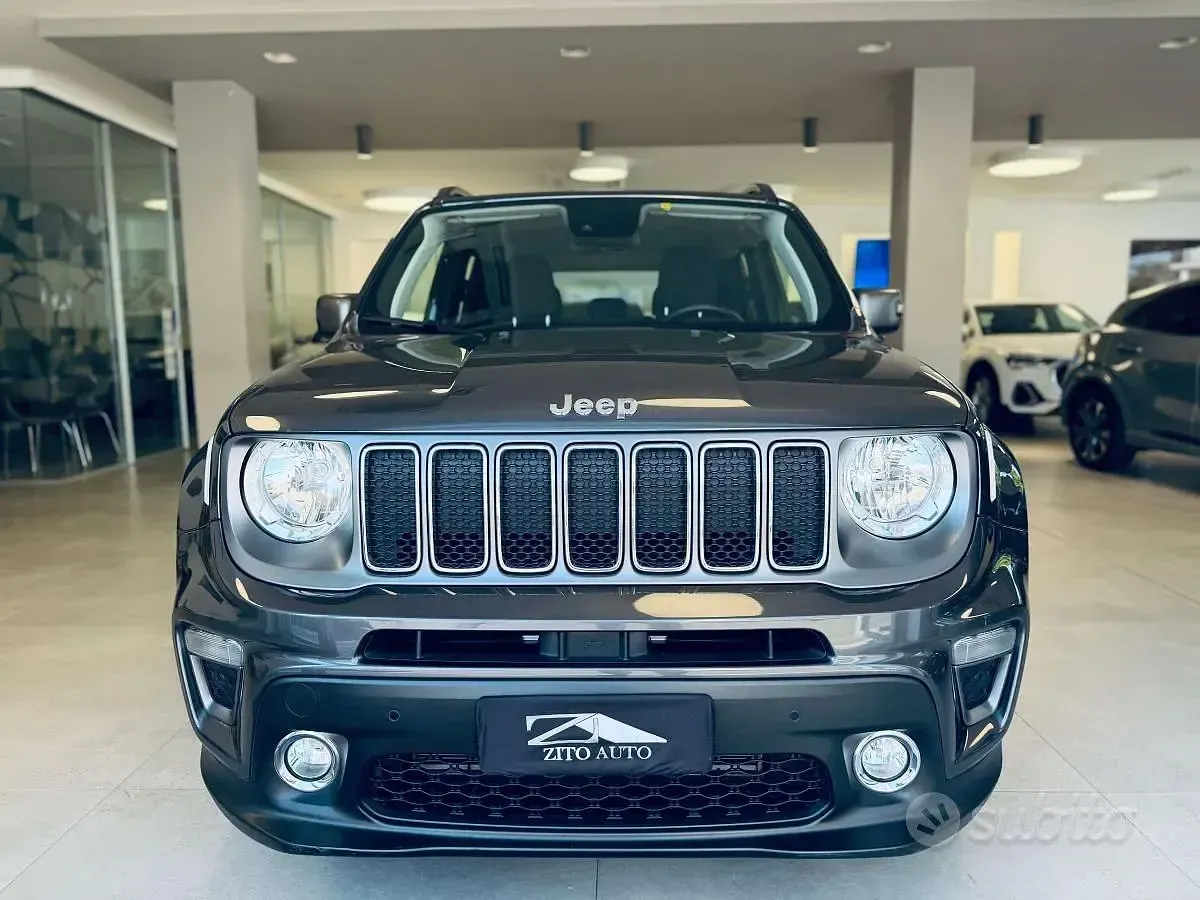 Usata Jeep Renegade Limited 150 CV (110 kW) 2019 Grigio SUV