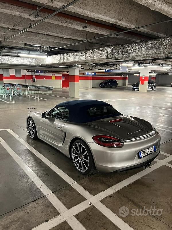 Usata Porsche Boxster 2013 Grigio Cabrio