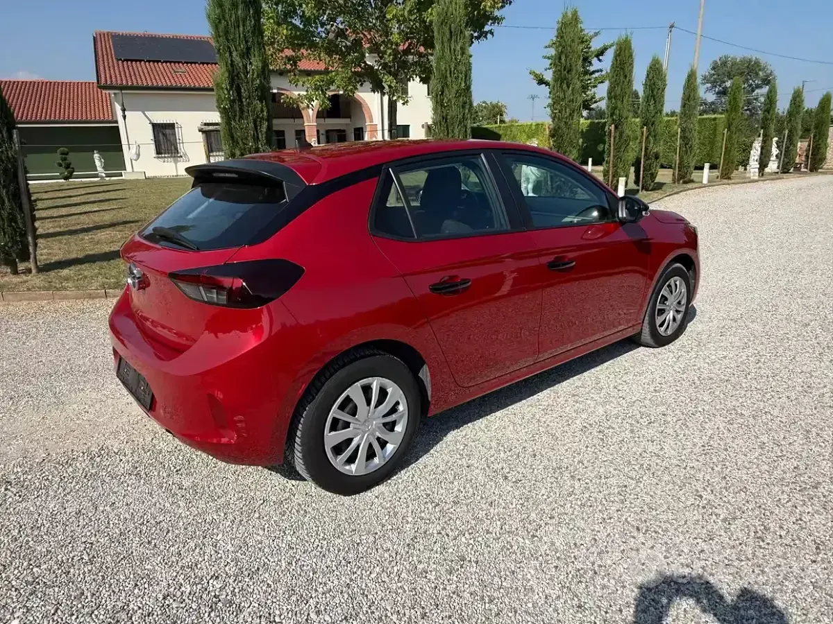 Usata Opel Corsa Elegance 75 CV (55 kW) 2020 Rosso Utilitaria