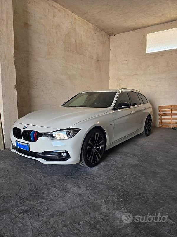 Bianco Usata 2016 BMW 320 Sport Line Station wagon | 13.500 € (Buon prezzo) - Immagine 1/4